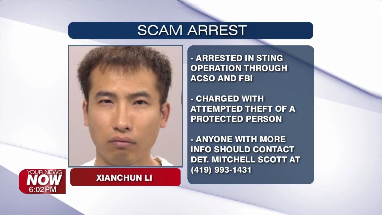 Man arrested in connection with online scam